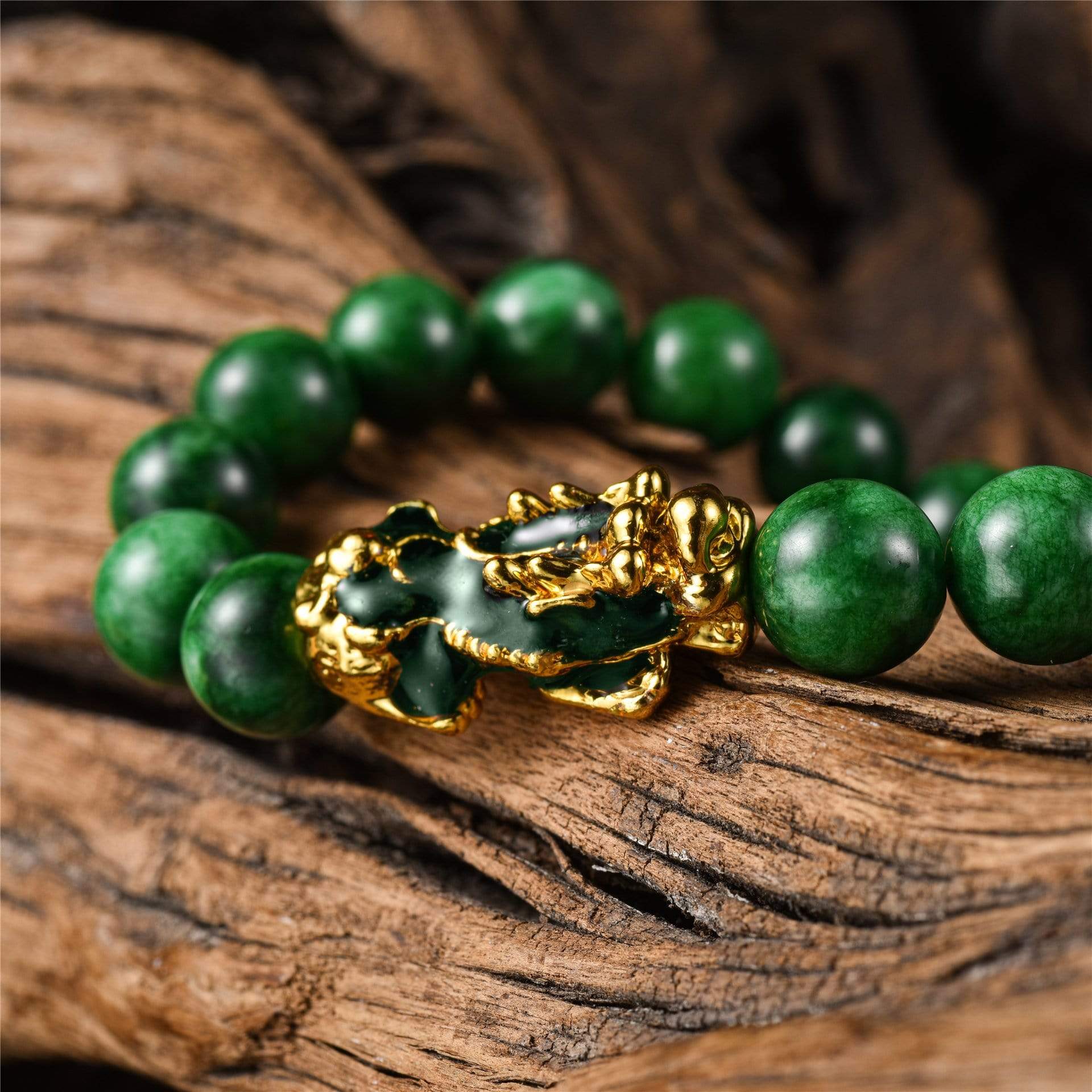 Fortunehouses Bracelet Feng Shui Pixiu Piyao Jade Abundance Protection Bracelet